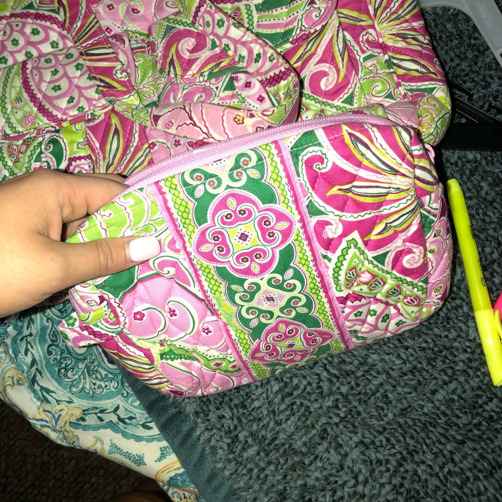 Vera Bradley side bag and matching pouch!